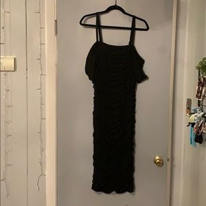 Torrid Off the Shoulder Ruched Dress